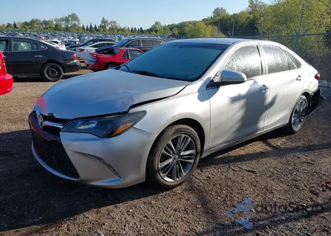 2017 Toyota Camry Se z USA, uszkodzony, nr VIN 4T1BF1FK7HU302388